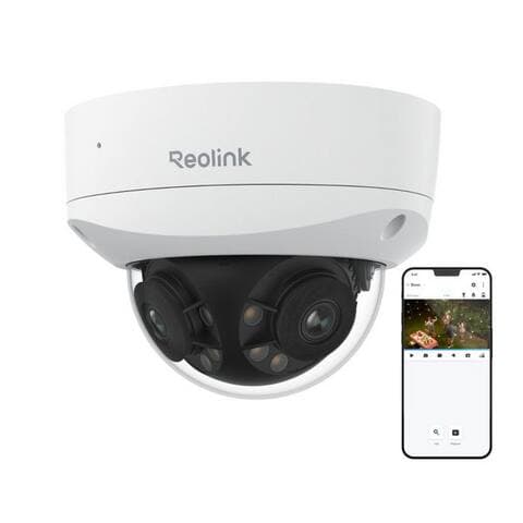 Reolink Reolink caméra de surveillance PoE IK10 16MP Ultra HD (Außenbereich, Duo Vandalismusschutz Serie, 180°