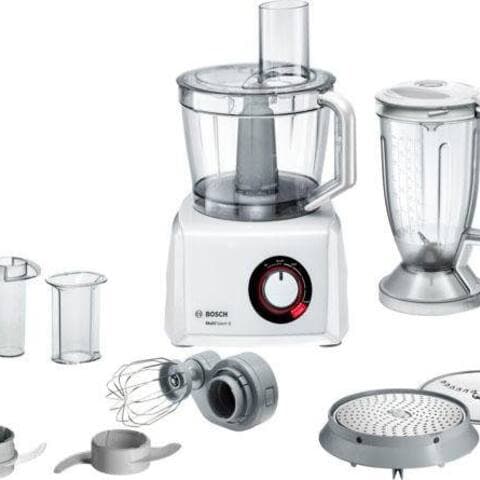 BOSCH Kompakt-robot de cuisine MultiTalent 8 MC812W501, 1000 W, 3,9 l Schüssel, blender 1,5 L, Universalmesser,