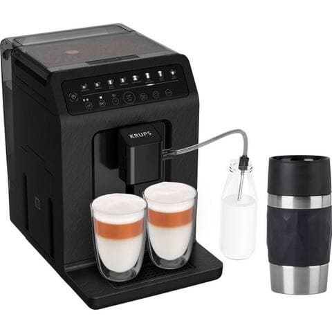 KRUPS machine expresso automatique EA897B Evidence ECOdesign, aus 62%* recyceltem Kunststoff, bis zu 90%