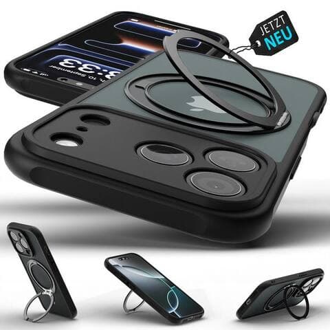 Greenhec GreenHec Coque pour smartphone Coque iPhone 17 16 15 14 13 12 Pro max Air 16e 17e MagSafe Magnet Case 7 pouces,