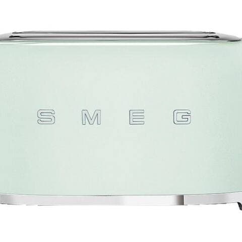 Smeg Smeg grille-pain TSF02PGEU, 2 lange Schlitze, pour 2 Scheiben, 1500 W