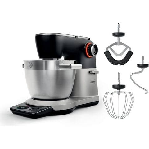 BOSCH robot de cuisine MUMS8ZS00, Serie 8, 9 Automatikprogramme, intégrée Waage, Timer, 6l Schüssel, 1800 W, 6 l
