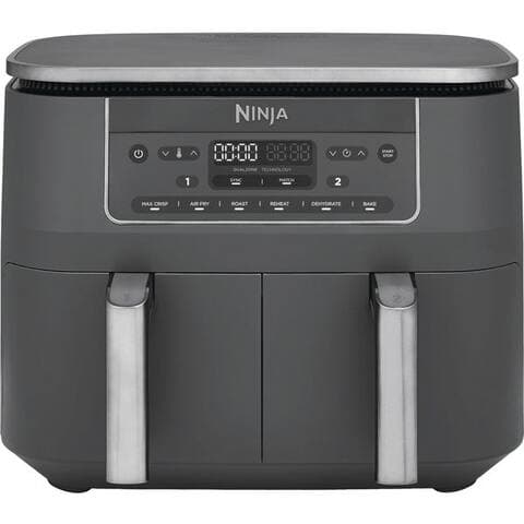 NINJA air fryer Ninja 6-in-1 Dual Zone Air Fryer 7.6L DZ300EU, 2470 W