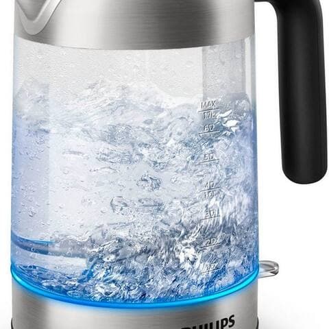 PHILIPS bouilloire Series 5000 HD9339/80, 1,7 l, 2200 W, Glasgehäuse, Trockengehschutz