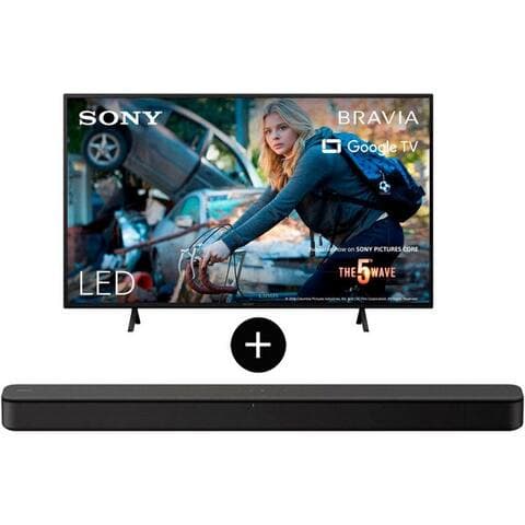 SONY KD-65X75WL LED-téléviseur (164 cm/65 pouces, 4K Ultra HD, TV connectée, Google TV, + HT-SF150 barre de son)