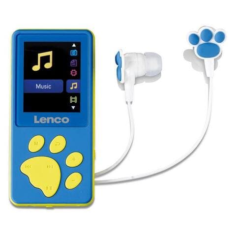 Lenco Lenco Xemio-560BU baladeur MP3 (Kinder musiqueplayer avec 8GB Speicher inkl. Casque, in Bleu & Rose)