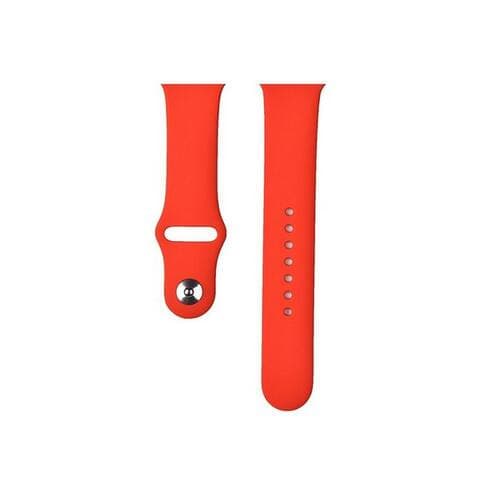 APPLE DEVIA Bracelet pour montre connectée Deluxe Sport Kompatible Modelle Apple montre 49 mm, 46 / 45 / 44 mm Rouge,