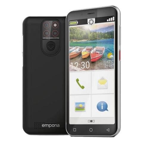 Emporia Emporia SMART.5 mini Seniorentéléphone (4.95 pouces, 64 GB Speicherplatz, 4,95-pouces-écran, Android 13, 13