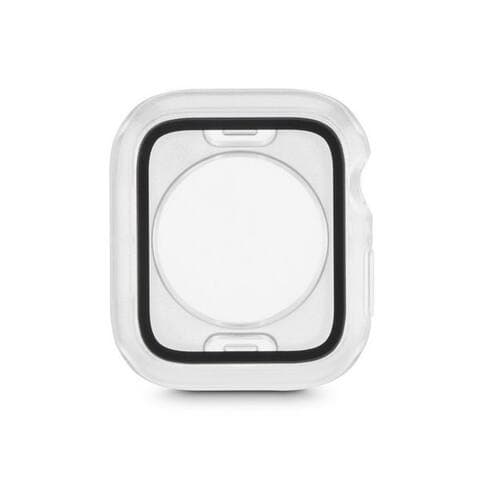 Hama montre connectée-Coque Schutzhülle pour Apple montre 10/Apple montre 11, 46 mm, Transparent
