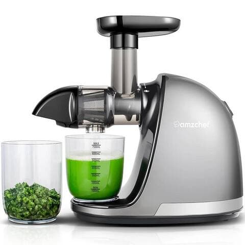Amzchef AMZCHEF Slow Juicer ZM1501, 150,00 W, Saftpresse Elektrisch, centrifugeuse Gemüse et Obst BPA Frei