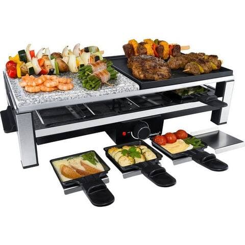 Steba Steba raclette RC 108, 8 raclettepfännchen, 2000 W