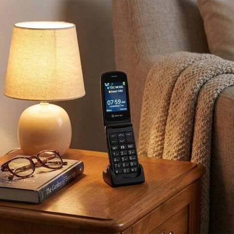 Denver Denver 4G Senioren-téléphone à clapet: 2,4" Farbécran, leichte Bedienung téléphone à clapet (SOS-Taste – Ein