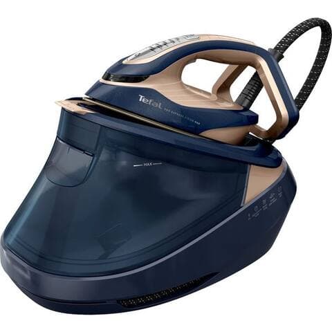 TEFAL centrale vapeur Pro Express Vision max, 1200 ml Wassertank, LED-luminaire, 5 Einstellungen, Kalk-Kollektor,
