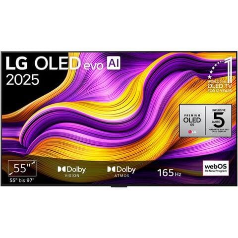 LG OLED55G57LW OLED-téléviseur (139 cm/55 pouces, 4K Ultra HD, TV connectée)