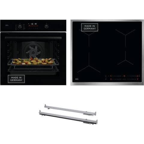AEG four-Set HH24BSPIL, avec 1-fach-Teleskopauszug, Pyrolyse-Selbstreinigung, AirFry: knusprige Ergebnisse avec