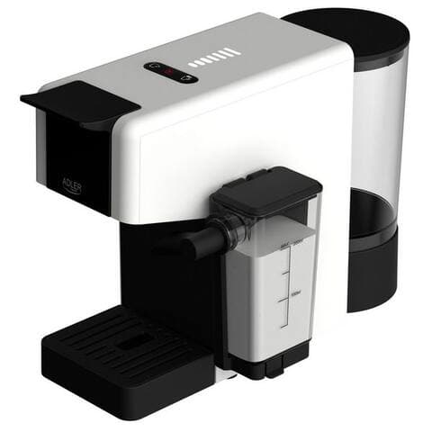 Adler Adler machine à capsules, Mehrkapsel-machine à café avec Milchsystem. pour 8 Kapseltypen, 20 Bar