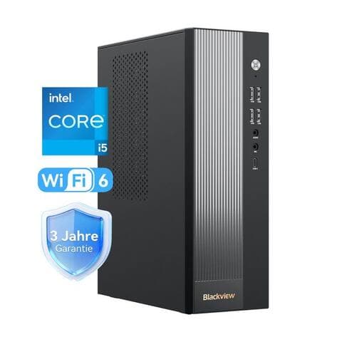 BLACKVIEW 2026 Mini Desktop PC NEX60 Intel Core 5 16GB RAM 512GB SSD mini PC (Intel Intel Core 5, Intel UHD Graphics,