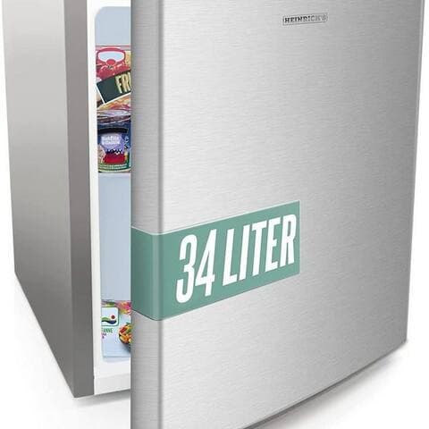 Heinrich´S Heinrich´s congélateur Mini Freezer HGB 4088 SI, 51 cm hoch, 44 cm breit, Gefrierbox, 39db, Freezer 33L