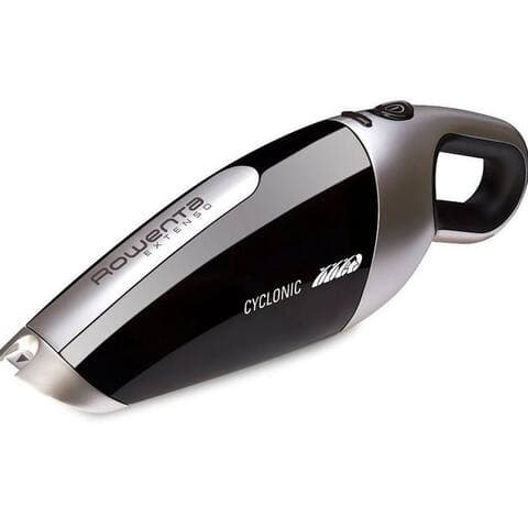 ROWENTA Akku-aspirateur à main Extenso Cyclonic, sans fil, 7,2 V, 350 ml Behälterkapazität, 0 W, beutellos, intégrée