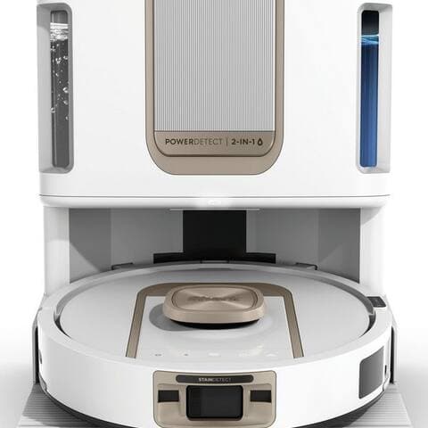 SHARK robot aspirateur Shark ThermaCharged PowerDetect robot aspirateur RV2900XEEUWH, 650 W, beutellos, beheizte