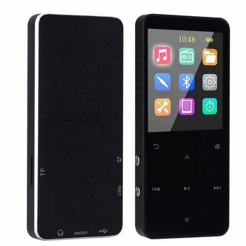Kinsi KINSI 16GB verlustfreier Bluetooth MP3, Studenten-Walkman, musiquespieler baladeur MP3 (16 GB, Bluetooth,