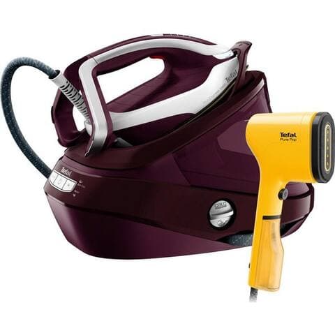 TEFAL centrale vapeur Pro Express Vision, Inclus Dampfbürste DT2026, Smart LED-luminaire, 1100 ml Wassertank,
