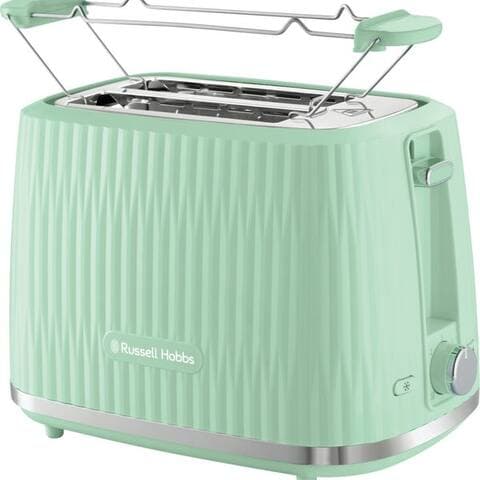 Russell RUSSELL HOBBS grille-pain Eden 27374-56 Pistazie, 2 Schlitze, 800 W, 6 Bräunungsstufen, Hebefunktion,