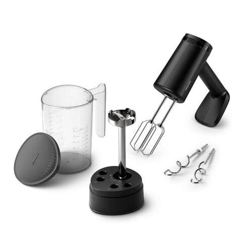 PHILIPS Handblender HR3781/10 5000 Series, 500 W, avec Anti-Spritz-Design et Becher zur intelligenten Aufbewahrung