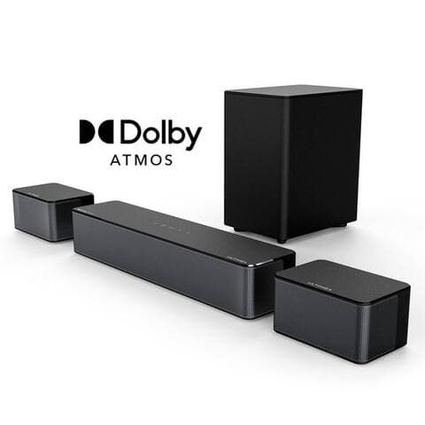 Ultimea Ultimea Poseidon M4T barre de son 5.1 Surroet Soet System avec Dolby Atmos (Bluetooth 5.3, 450 W, avec