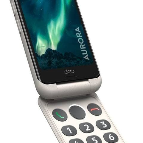 Doro Doro Aurora A20 téléphone à clapet (4,5 pouces, 65 GB Speicherplatz, 13 MP caméra)