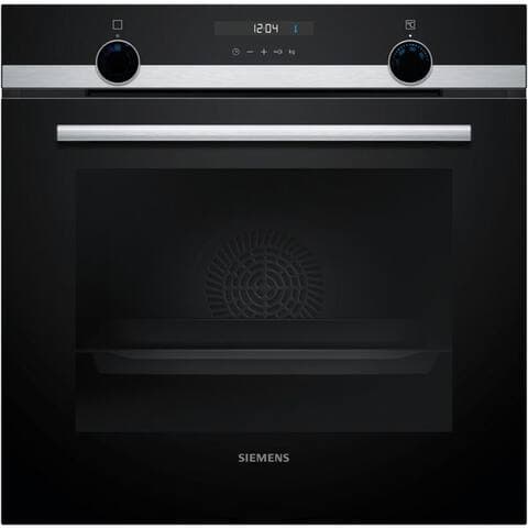 SIEMENS four iQ500 HB517GBS3, avec Teleskopauszug nachrüstbar, Hydrolyse, 3D Heißluft Funktion pour eine gleichmäßige