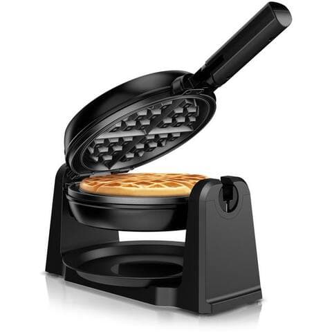 Arendo Arendo gaufrier Waffelautomat pour klassische Waffel avec 17cm Ø, automatische Bräunung, 1000 W, drehbarer