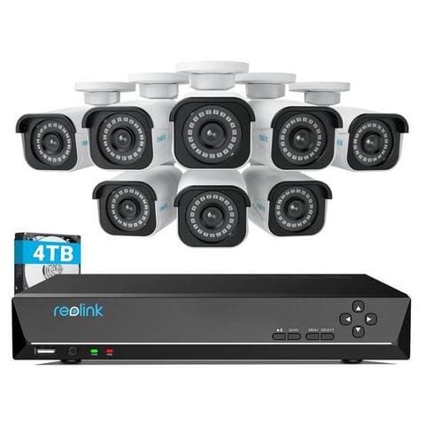 Reolink Reolink caméra de surveillance RLK16-810B8-A 4K PoE (Außenbereich, Videoüberwachungsset, Videoüberwachung