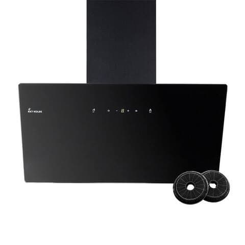 Kkt KKT KOLBE Wandhaube hotte 60cm BASE6004S Abzugshaube / Abluft / 60cm / Umluft / Noir / Gestencommande / LED
