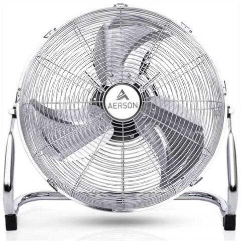 Aerson AERSON Bodenventilateur Windmaschine avec 3-puissancesstufen, Standventilateur Neigungswinkel ca. 110 Grad