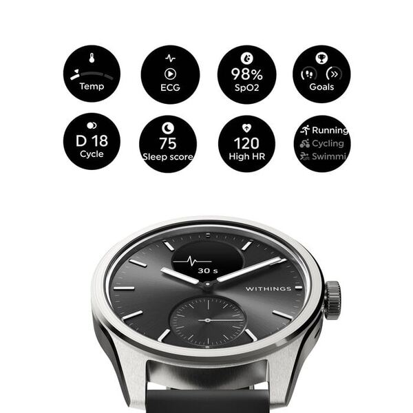ScanWatch 2 — 42 mm santé premium