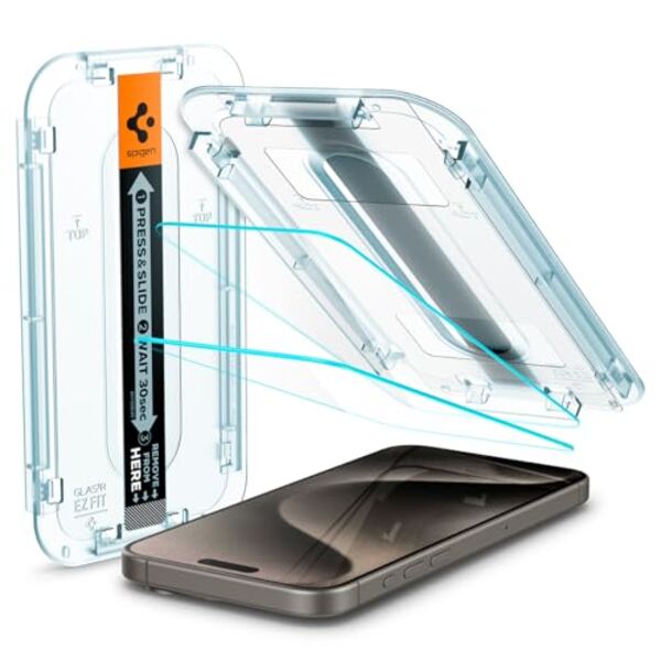 Glas.tR EZ Fit — verre trempé iPhone 15 Pro