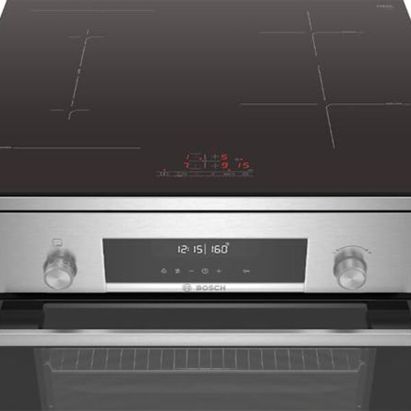 Cuisinière induction 60 cm — four 71 L pyrolyse