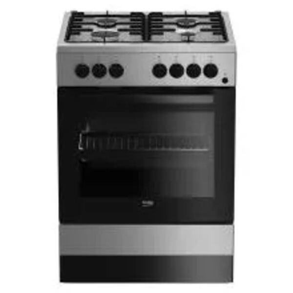 Cuisinière 4 feux gaz — four 63 L