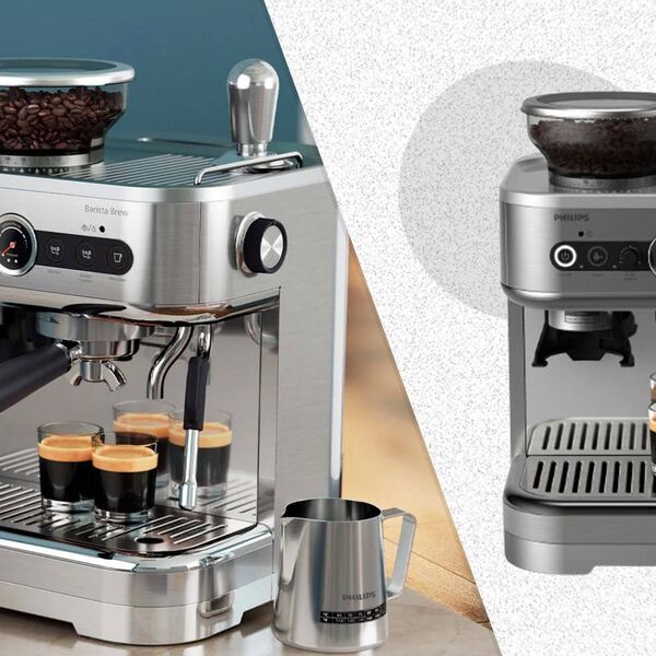 Barista Brew — machine espresso semi-auto, mouture intégrée