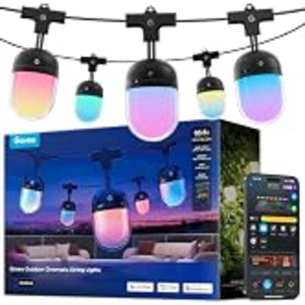 Guirlande lumineuse 5 m — RGBIC avec 64 scènes