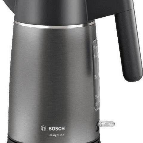 BOSCH bouilloire DesignLine TWK5P475, Ausgießen sans Spritzer, Tassenanzeige, 1,7 l, 2400 W, große