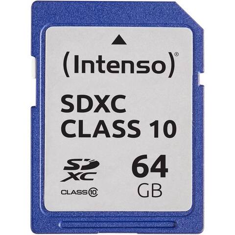Intenso Intenso Intenso Secure Digital SDXC Card 64 GB, externer Speicher (64 GB GB)