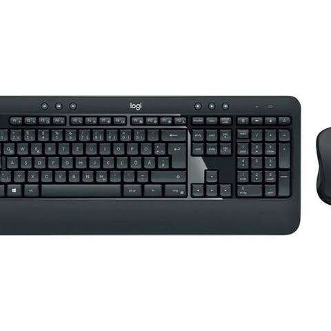 LOGITECH MK540 ADVANCED sans file clavier- et souris-Set, pour Windows, USB, Sondertasten, 3 Jahre Batterielaufzeit,