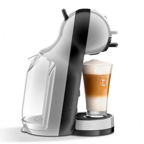 KRUPS Kapsel-/Kaffeepadmaschine KP 123B, 0.8l Kaffeekanne, Grau, 15 bar Pumpendruck