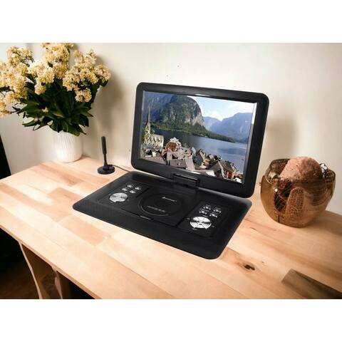 Soundmaster Soetmaster PDB1600SW tragbarer DVD-Player DVB-T2 HD-Tuner 15.4" 300 Spiele DVD-Player
