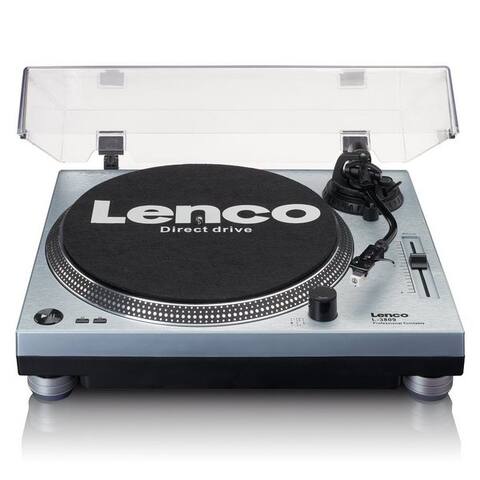 Lenco Lenco L-3809ME platine vinyle (Direktantrieb, USB/PC-Encoding, Pitch Control & Phono-Voramplificateur inkl.