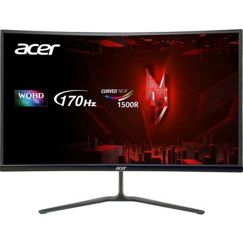 ACER Nitro ED270U P2 Curved-Gaming-LED-moniteur (69 cm/27 ", 2560 x 1440 px, WQHD, 1 ms Reaktionszeit, 170 Hz, VA