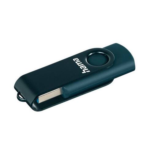 Hama Hama Rotate, USB 3.0, Petrolblau clé USB (USB 3.0)