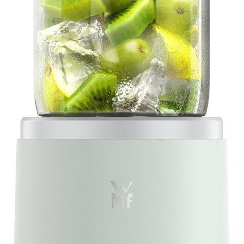 WMF Smoothie-Maker Mix & Go tactile, 500 W, recyceltes Material, auslaufsichere Trinkflasche, Einhandbedienung